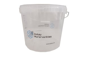 Målebøtte 12,5 liter med skalering