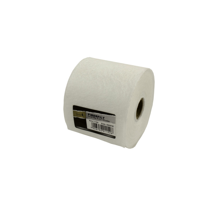 Fiberfilt remse 80 g 10 cm x 25 meter