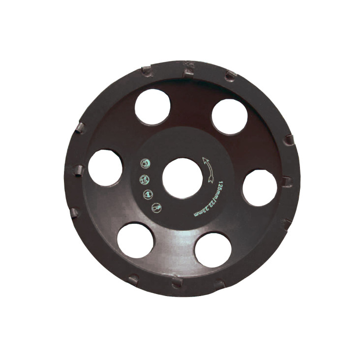 Diamantslipekopp PCD Paint/Epoxy Ø125 mm Bosun Pro Svart