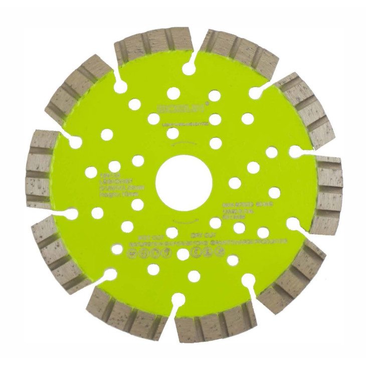Diamantblad turbosegment 125/22,2 mm Bosun Pro Grønn