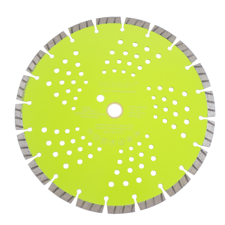 Diamantblad turbosegment 300/25,4-20 mm Bosun Pro Grønn
