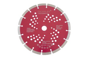 Diamantblad segment 230/22,2 mm Bosun Pro Rød