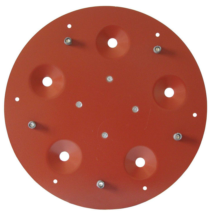 Maxititina holder for 5 slipesteiner Ø 490 mm