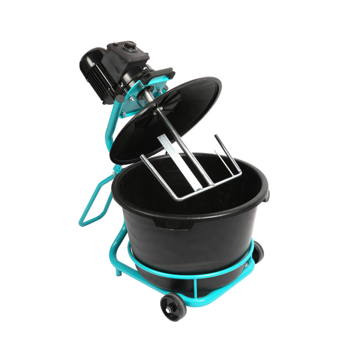 Bihui mørtelblander 65 l med timer, 900 W