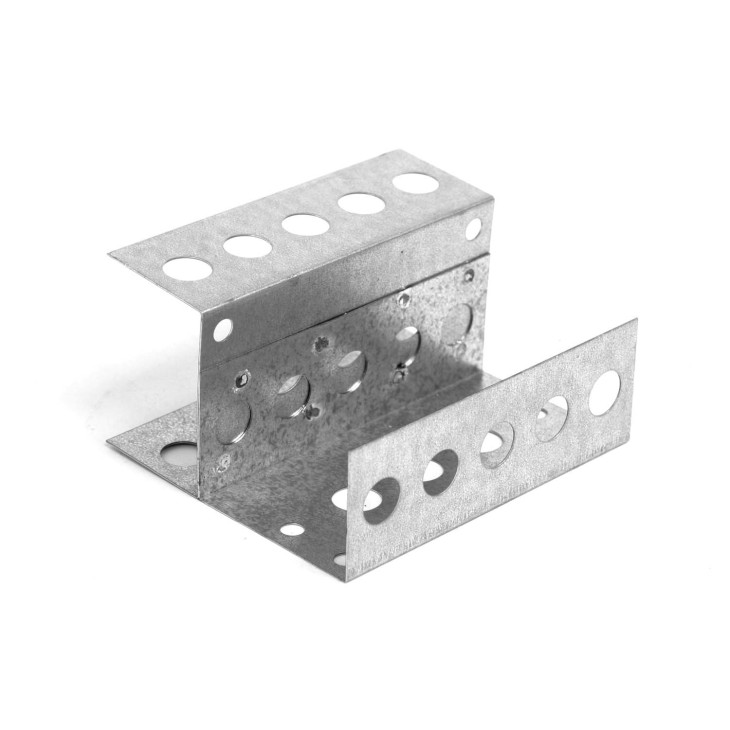 Skjøtestykke 90 grader for våtromsplater 50 mm / 2 stk