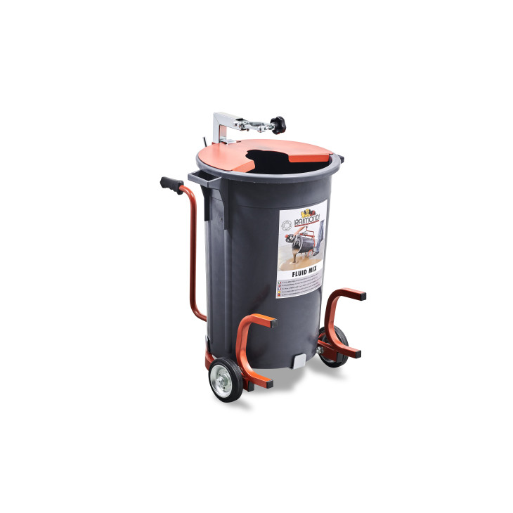 Fluid Mix blandevogn 2 hjul, m/75L balje Raimondi
