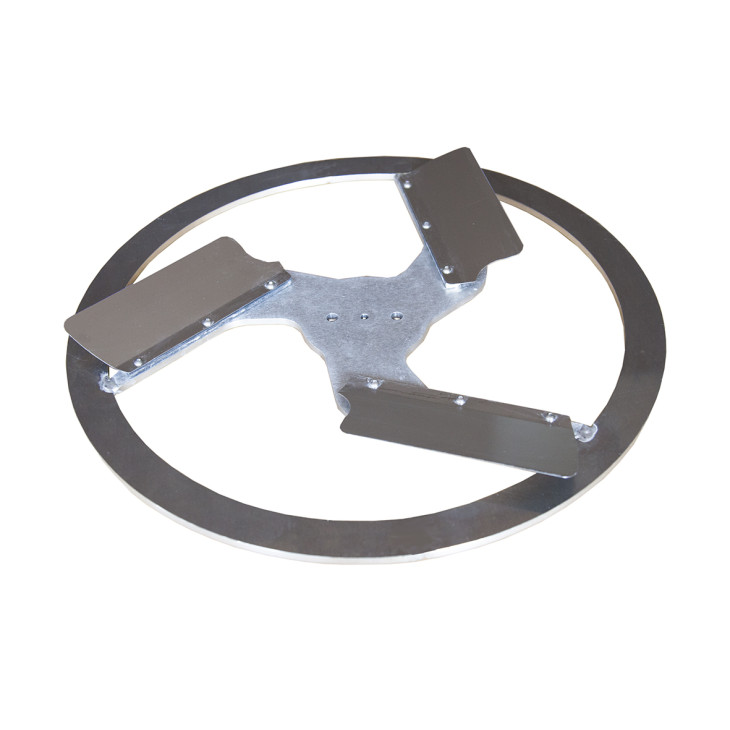 Rokamat Dry/Sponge float -  Metall utlegger Ø450