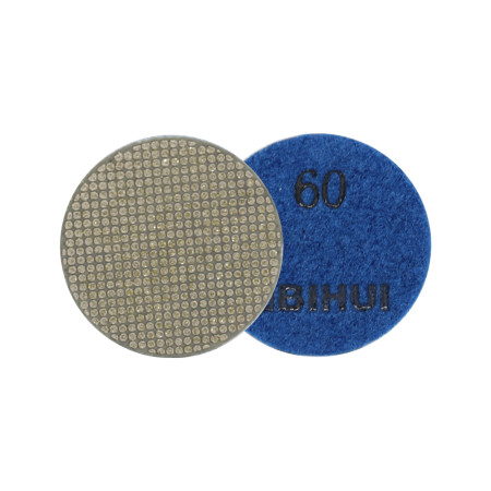 Bihui pad electroplated